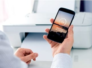 smartphone imprimante